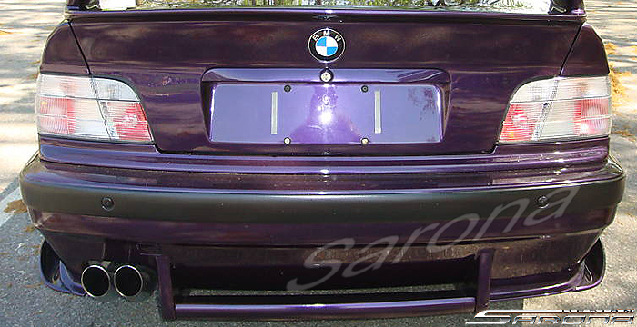 Custom BMW 3 Series  Coupe & Sedan Rear Bumper (1992 - 1998) - $490.00 (Part #BM-036-RB)